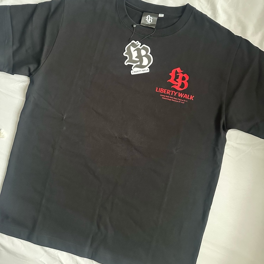 liberty Black T-Shirt for Men